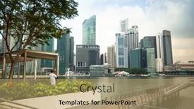  Presentation with financial center - 