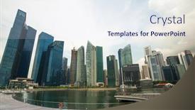  Presentation with financial center - 