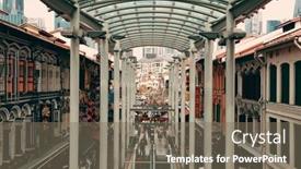  Presentation with financial center - 