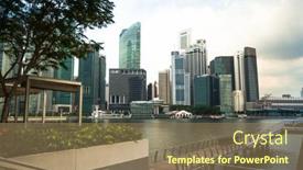  Presentation with financial center - 