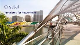  Presentation with financial center - 