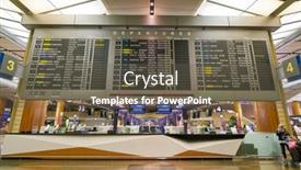  Presentation with changi airport - Presentation theme featuring singapore-circa-april-2019 background and a dark gray colored foreground