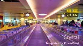  Presentation with changi airport - Audience pleasing PPT layouts consisting of singapore-circa-january-2020-interior backdrop and a violet colored foreground