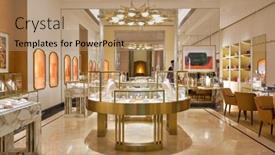  Presentation with ion - Beautiful slide set featuring singapore-circa-january-2020-interior backdrop and a coral colored foreground