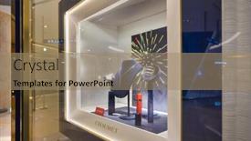  Presentation with ion - Cool new presentation theme with singapore-circa-january-2020-jewelries backdrop and a coral colored foreground