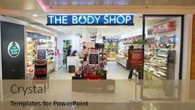  Presentation with changi airport - PPT theme with singapore-circa-november-2015-inside background and a coral colored foreground