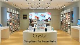  Presentation with changi airport - Beautiful PPT theme featuring singapore-circa-september-2016-istudio backdrop and a coral colored foreground