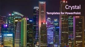  Presentation with singapore tourism - Audience pleasing slides consisting of singapore city skyline - architecture backdrop and a wine colored foreground