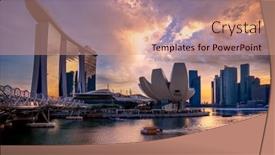  Presentation with december - Colorful slide deck enhanced with singapore-december-7-2013 backdrop and a  colored foreground