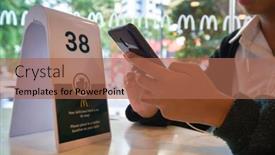  Presentation with wait - PPT layouts enhanced with singapore-january-19-2020-customer background and a coral colored foreground