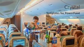  Presentation with singapore airlines - Colorful PPT theme enhanced with singapore-november-03-2015-flight backdrop and a light blue colored foreground