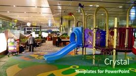  Presentation with changi airport - Amazing presentation design having singapore-november-03-2015-interior backdrop and a forest green colored foreground