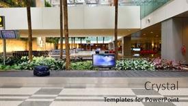  Presentation with changi airport - Presentation design with singapore-november-04-2015-interior background and a light gray colored foreground