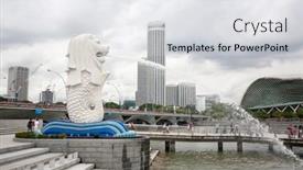  Presentation with merlion - 