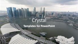  Presentation with rainfall - Amazing presentation theme having singapore-november-06-2012-rain backdrop and a gray colored foreground