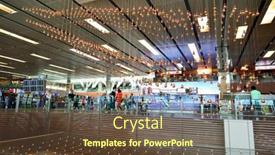  Presentation with changi airport - Amazing PPT theme having singapore-november-07-2015-kinetic backdrop and a tawny brown colored foreground