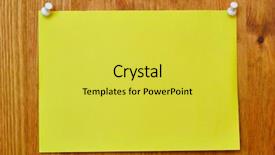  Presentation with blank - Cool new presentation with single-blank-sheet-attached backdrop and a yellow colored foreground