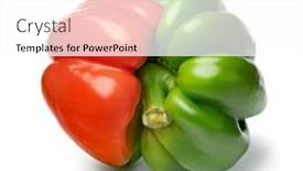  Presentation with white green - Theme with single-deformed-fresh-red background and a  colored foreground