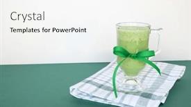  Presentation with smoothie - 