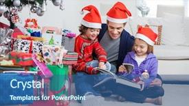  Presentation with siblings - Beautiful PPT layouts featuring handsome elegant guy is proposing to his beautiful girlfriend and smiling while they having a romantic date at home backdrop and a coral colored foreground