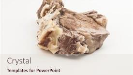  Presentation with bone - Colorful presentation design enhanced with single-piece-of-boiled-beef backdrop and a lemonade colored foreground