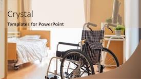  Presentation with nursing - Colorful theme enhanced with single-room-in-nursing-home backdrop and a lemonade colored foreground