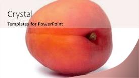  Presentation with tomato ketchup single red - Cool new presentation theme with single-whole-fresh-red-velvet backdrop and a lemonade colored foreground