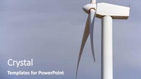  Presentation with wind energy - Cool new PPT theme with cup of ginger tea with lemon and honey on white background top view backdrop and a gray colored foreground