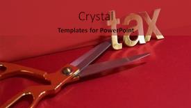  Presentation with gold red - Presentation having single-word-tax-and-gold background and a red colored foreground