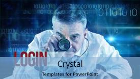  Presentation with binary blue - Cool new slide deck with yellow field of small flowers selective soft focus backdrop and a gold colored foreground.