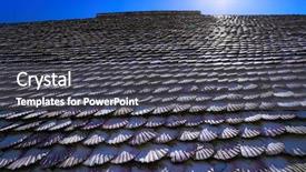  Presentation with catholic 16 chapel - Slide deck enhanced with singular - la toja island toxa chapel background and a dark gray colored foreground