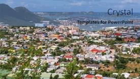  Presentation with coastal - Colorful slide set enhanced with sint-maarten-coastal-views backdrop and a teal colored foreground