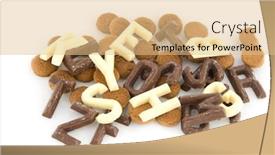  Presentation with sinterklaas - Slide deck consisting of sinterklaas-candy-in-holland background and a coral colored foreground