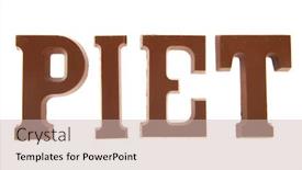  Presentation with sinterklaas - Audience pleasing presentation theme consisting of sinterklaas-chocolate-letters-piet-isolated backdrop and a soft green colored foreground