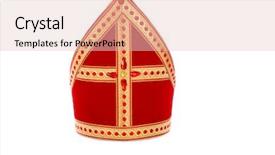  Presentation with dutch sinterklaas - Audience pleasing PPT layouts consisting of sinterklaas isolated on white backgroud backdrop and a lemonade colored foreground