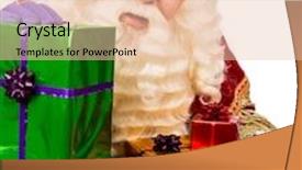  Presentation with sinterklaas - PPT layouts with sinterklaas with gifts typical dutch characterof st nicolaas and zwarte piet background and a lemonade colored foreground