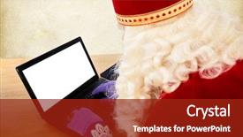  Presentation with dutch sinterklaas - Amazing slide deck having sinterklaas with notebook dutch character backdrop and a crimson colored foreground
