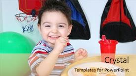  Presentation with medical evaluation of 5 years old boy - Cool new slide set with sippy cup - two year old boy eathing backdrop and a lemonade colored foreground