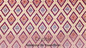  Presentation with traditional - Beautiful PPT theme featuring sisal-or-jute-mat backdrop and a coral colored foreground