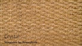  Presentation with marble texture and - Beautiful slides featuring sisal texture backdrop and a coral colored foreground