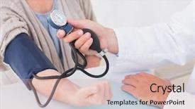  Presentation with cardiovascular - Presentation theme having sistema cardiovascular - cropped image of male doctor background and a soft green colored foreground