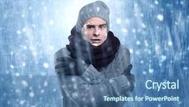  Presentation with young hackers in the concept - Audience pleasing slide set consisting of sistema nervioso - handsome young boy shivering backdrop and a ocean colored foreground