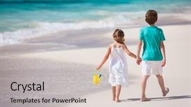  Presentation with sister - Colorful PPT layouts enhanced with politics - american flag concept backdrop and a violet colored foreground