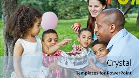  Presentation with father birthday - Presentation theme consisting of corrective maintenance - roofer builder worker background and a gray colored foreground.