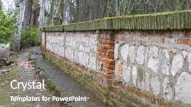  Presentation with heritage - Cool new slide deck with site by unesco in 2001 backdrop and a gray colored foreground