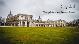  Presentation with world heritage - Amazing PPT theme having site by unesco in 2001 backdrop and a light gray colored foreground