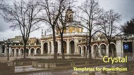  Presentation with san antonio - Audience pleasing presentation consisting of site by unesco in 2001 backdrop and a tawny brown colored foreground