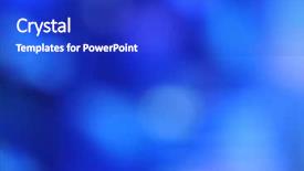  Presentation with fuzzy - Theme enhanced with site map - abstract fuzzy facula background and a cobalt blue colored foreground