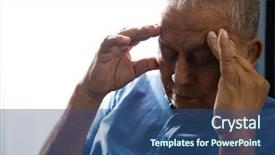  Presentation with audit nursing home - Colorful slides enhanced with sitting by window in nursing backdrop and a  colored foreground