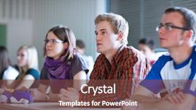  Presentation with college - Amazing PPT layouts having sitting in a classroom full backdrop and a  colored foreground